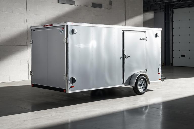 Tandem Axle Cargo — 7' x 14' enclosed trailer